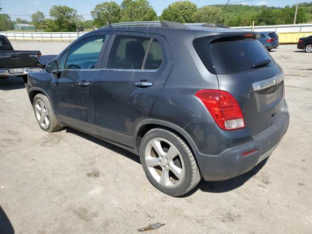 3GNCJMSB2GL181395 - 2016 CHEVROLET TRAX LTZ GRAY photo 2