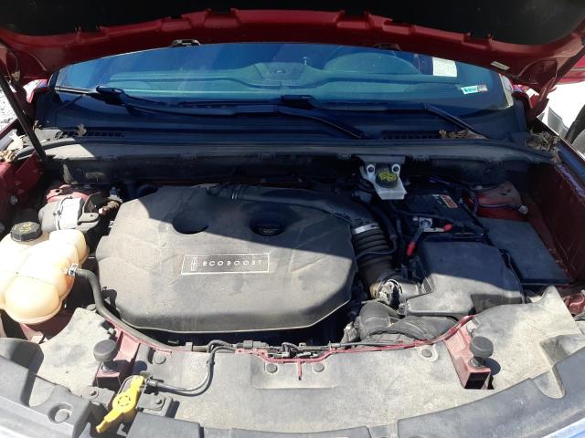 5LMTJ2DH3GUJ27097 - 2016 LINCOLN MKC SELECT Կարմիր լուսանկար 12