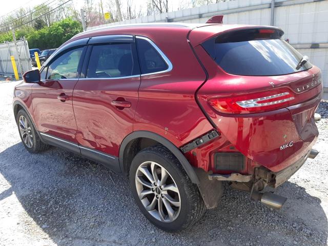 5LMTJ2DH3GUJ27097 - 2016 LINCOLN MKC SELECT Կարմիր լուսանկար 2