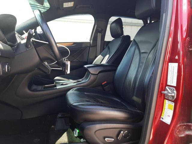 5LMTJ2DH3GUJ27097 - 2016 LINCOLN MKC SELECT Կարմիր լուսանկար 7