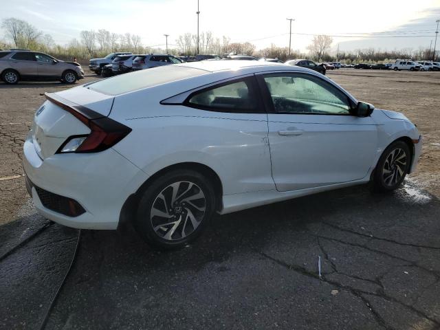 2HGFC4B55JH303825 - 2018 HONDA CIVIC LX WHITE photo 3