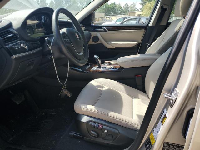 5UXXW3C52F0M89434 - 2015 BMW X4 XDRIVE28I ოქროსფერი ფოტო 7