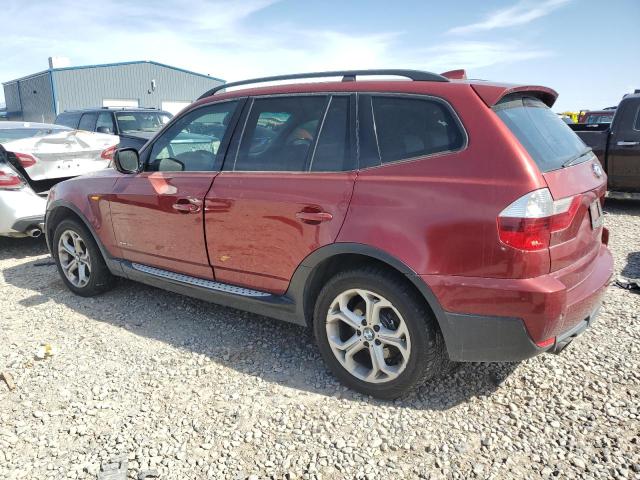 WBXPC9C45AWJ31404 - 2010 BMW X3 XDRIVE30I RED photo 2