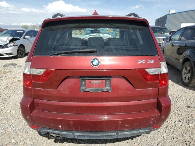 WBXPC9C45AWJ31404 - 2010 BMW X3 XDRIVE30I RED photo 6