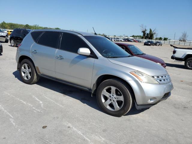 JN8AZ08TX4W208886 - 2004 NISSAN MURANO SL SILVER photo 4