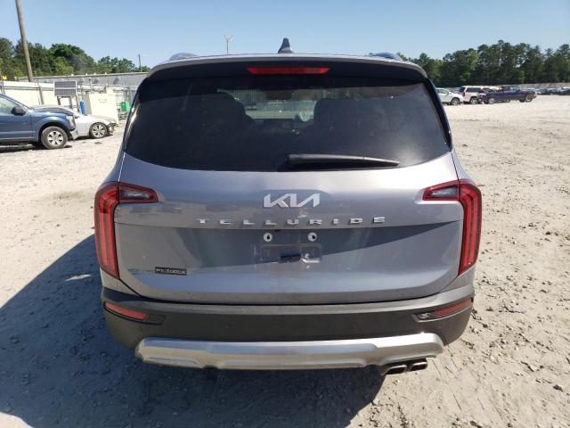 5XYP54HC5NG202016 - 2022 KIA TELLURIDE SX GRAY photo 6