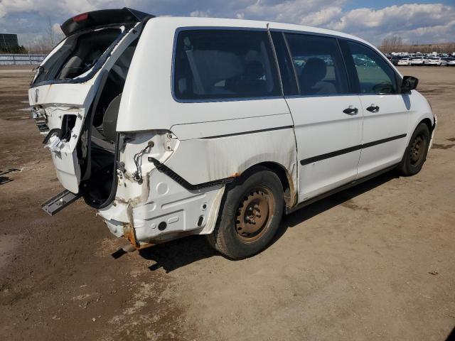 5FNRL38198B502029 - 2008 HONDA ODYSSEY LX WHITE photo 3