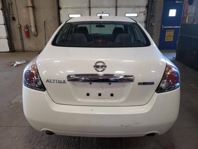 1N4CL2AP0BC183418 - 2011 NISSAN ALTIMA HYBRID WHITE photo 6