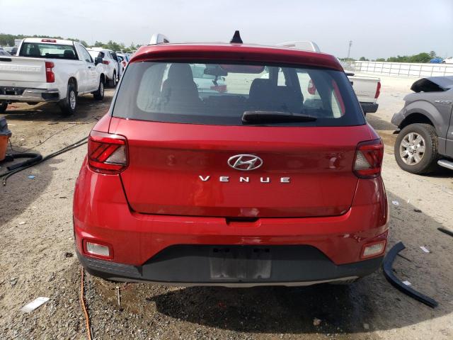 KMHRC8A33MU109617 - 2021 HYUNDAI VENUE SEL RED photo 6