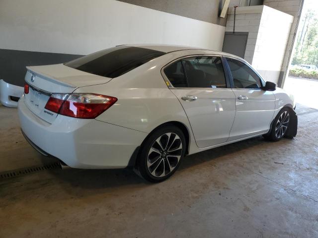 1HGCR2F54EA191619 - 2014 HONDA ACCORD SPORT WHITE photo 3