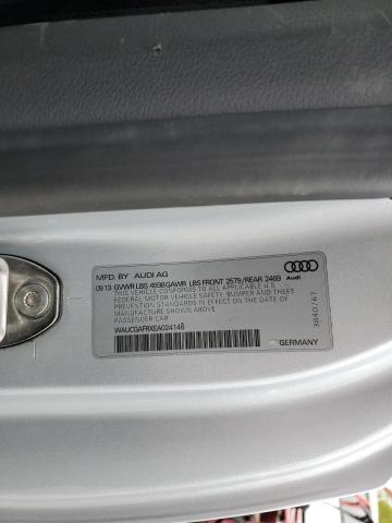 WAUCGAFRXEA024146 - 2014 AUDI S5 PREMIUM PLUS 银色 照片 12