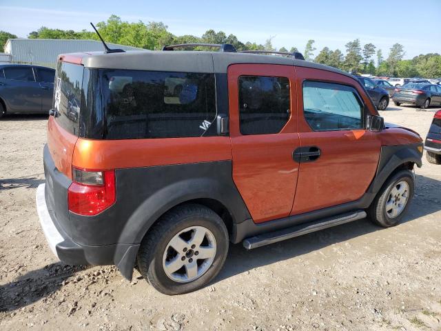 5J6YH28625L006219 - 2005 HONDA ELEMENT EX ORANGE photo 3