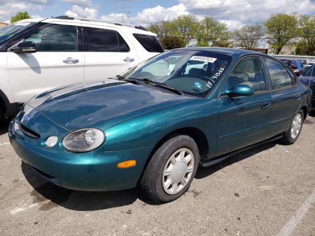 1FALP52U0TG294068 - 1996 FORD TAURUS GL GREEN photo 1