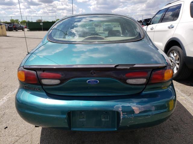 1FALP52U0TG294068 - 1996 FORD TAURUS GL GREEN photo 6