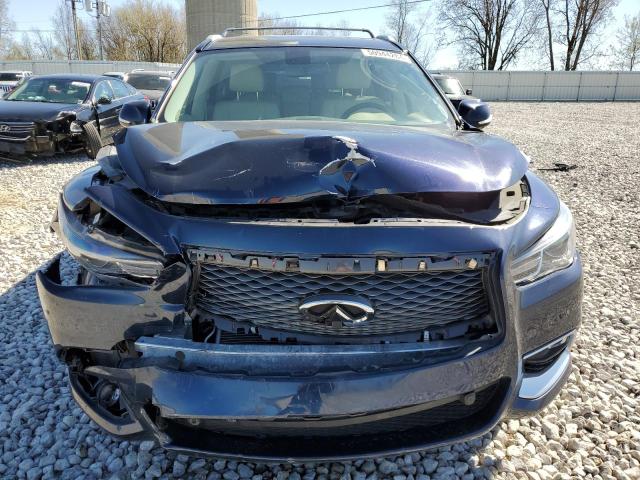 5N1DL0MM8JC523025 - 2018 INFINITI QX60 BLUE photo 5