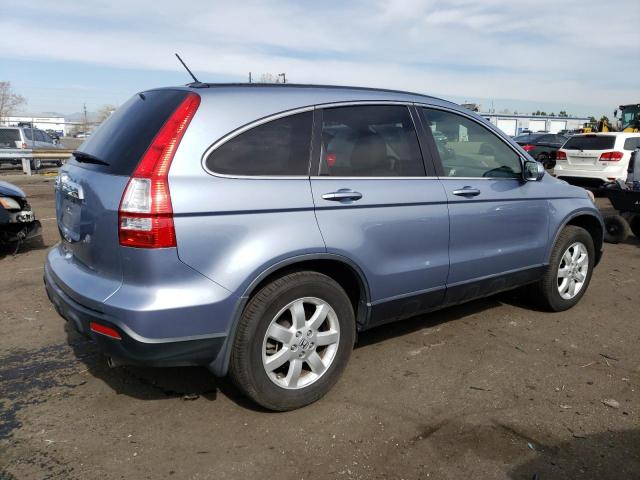 JHLRE38777C070828 - 2007 HONDA CR-V EXL BLUE photo 3