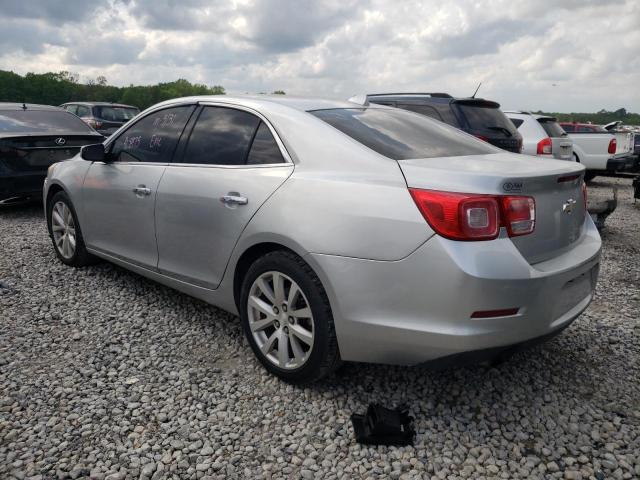1G11H5SA7DF254008 - 2013 CHEVROLET MALIBU LTZ ვერცხლისფერი ფოტო 2