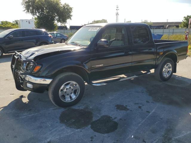 5TEGN92N02Z064152 - 2002 TOYOTA TACOMA DOUBLE CAB PRERUNNER BLACK photo 1