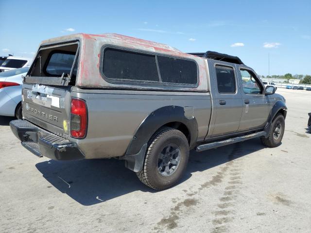 1N6ED29X14C402181 - 2004 NISSAN FRONTIER CREW CAB XE V6 GRAY photo 3