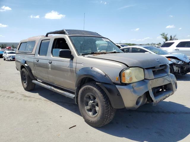 1N6ED29X14C402181 - 2004 NISSAN FRONTIER CREW CAB XE V6 GRAY photo 4