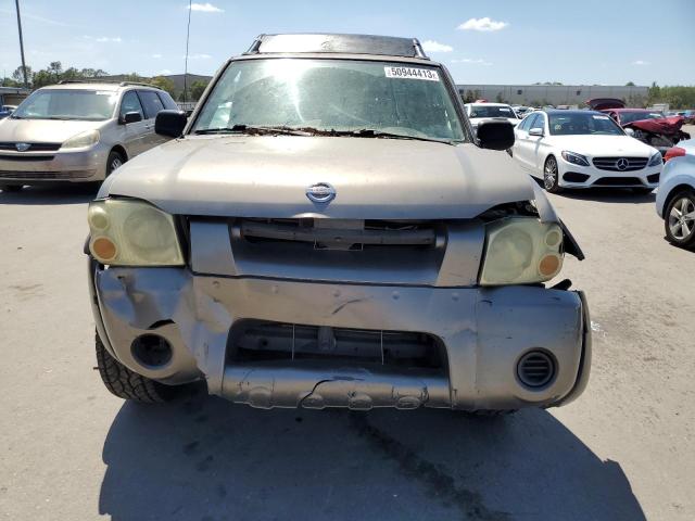 1N6ED29X14C402181 - 2004 NISSAN FRONTIER CREW CAB XE V6 GRAY photo 5