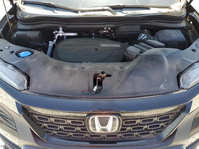 5FNYF7H5XKB005592 - 2019 HONDA PASSPORT EXL BLACK photo 12