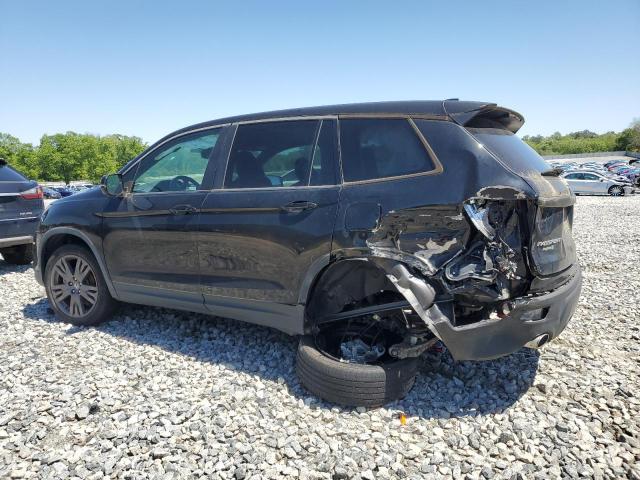 5FNYF7H5XKB005592 - 2019 HONDA PASSPORT EXL BLACK photo 2