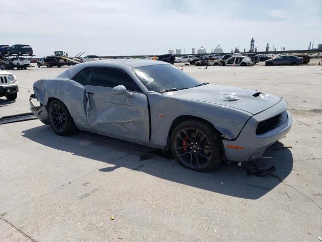 2C3CDZFJ0NH137498 - 2022 DODGE CHALLENGER R/T SCAT PACK GRAY photo 4