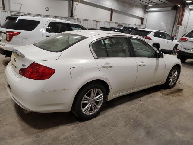 JN1CV6AR0FM524493 - 2015 INFINITI Q40 WHITE photo 3