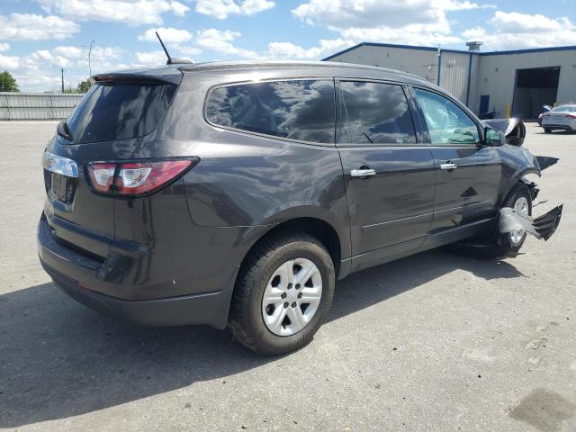 1GNKVFED4HJ105159 - 2017 CHEVROLET TRAVERSE LS CHARCOAL photo 3