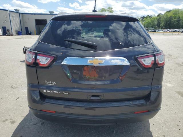 1GNKVFED4HJ105159 - 2017 CHEVROLET TRAVERSE LS CHARCOAL photo 6