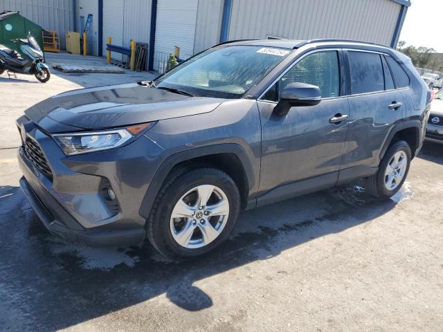 JTMW1RFV7KD020773 - 2019 TOYOTA RAV4 XLE GRAY photo 1