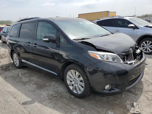 5TDYK3DC8FS597049 - 2015 TOYOTA SIENNA XLE CHARCOAL photo 4