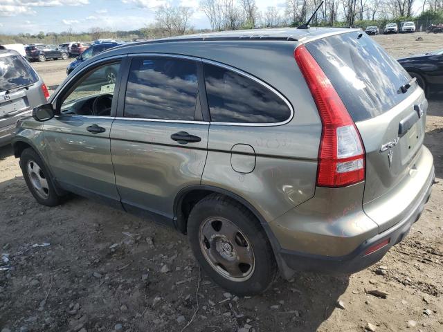 JHLRE38397C010983 - 2007 HONDA CR-V LX GREEN photo 2