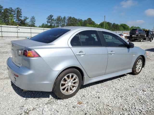 JA32U2FU7BU002602 - 2011 MITSUBISHI LANCER ES/ES SPORT SILVER photo 3