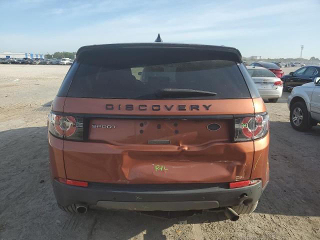 SALCP2FX9KH804528 - 2019 LAND ROVER DISCOVERY SE ORANGE photo 6