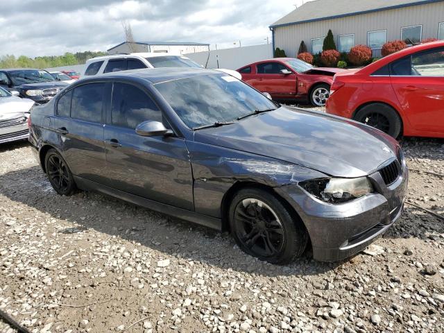 WBAVA37598NL55251 - 2008 BMW 328 I GRAY photo 4