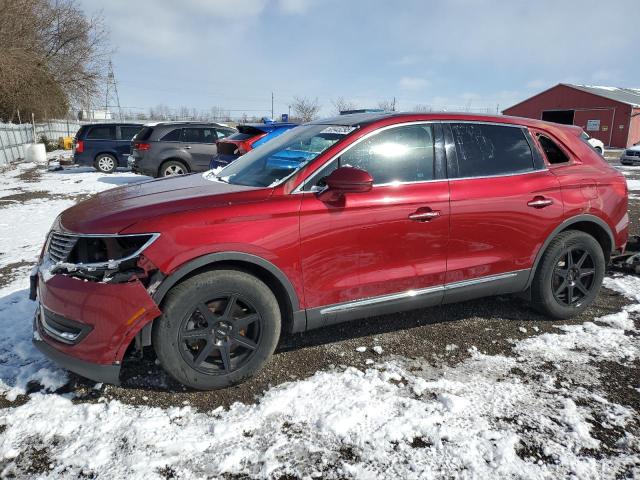 2LMPJ8LR1HBL35864 - 2017 LINCOLN MKX RESERVE Kırmızı fotoğraf 1