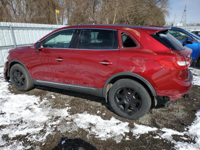 2LMPJ8LR1HBL35864 - 2017 LINCOLN MKX RESERVE Kırmızı fotoğraf 2