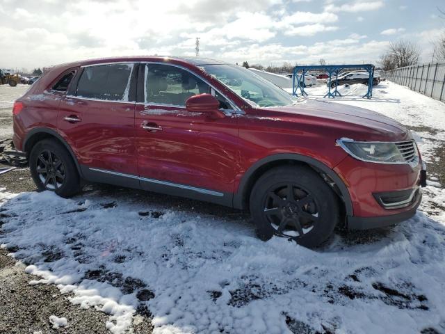 2LMPJ8LR1HBL35864 - 2017 LINCOLN MKX RESERVE Kırmızı fotoğraf 4