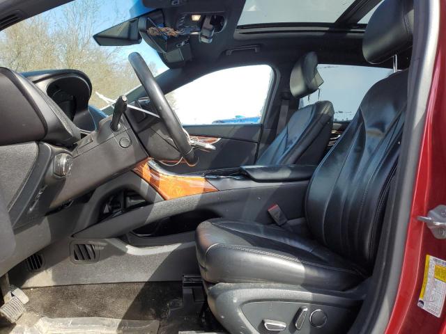 2LMPJ8LR1HBL35864 - 2017 LINCOLN MKX RESERVE Kırmızı fotoğraf 7