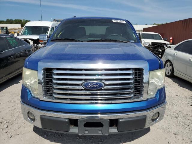 1FTFW1CV5AFD71594 - 2010 FORD F150 SUPERCREW BLUE photo 5