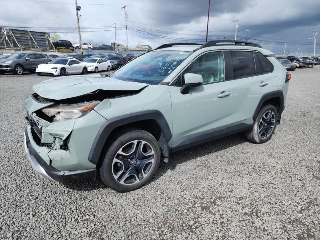 2T3J1RFVXKW042134 - 2019 TOYOTA RAV4 ADVENTURE GRAY photo 2