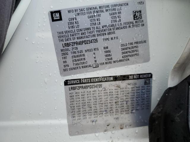 LRBFZPR48PD234726 - 2023 BUICK ENVISION ESSENCE Ağ foto 13