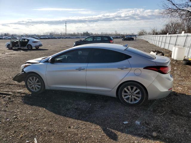 KMHDH4AE1FU413277 - 2015 HYUNDAI ELANTRA SE SILVER photo 2