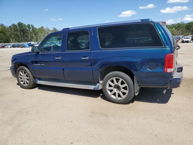 3GYFK66N15G128741 - 2005 CADILLAC ESCALADE ESV BLUE photo 2