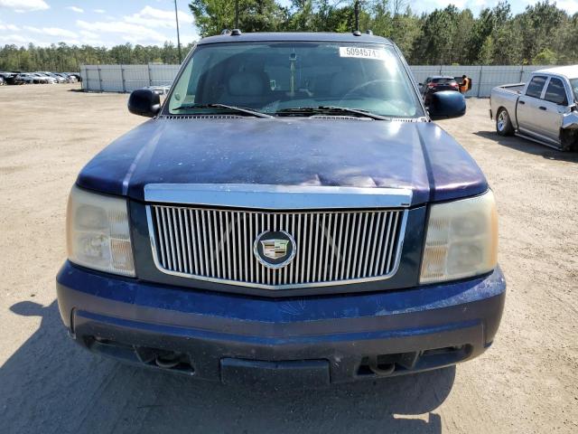 3GYFK66N15G128741 - 2005 CADILLAC ESCALADE ESV BLUE photo 5