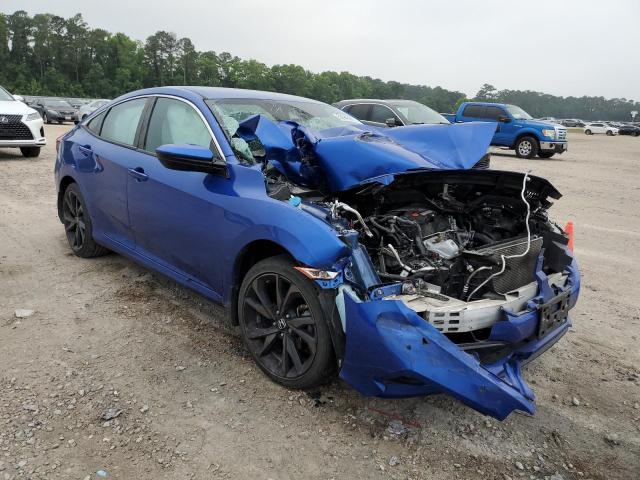 19XFC2F81LE005374 - 2020 HONDA CIVIC SPORT 蓝色 照片 4
