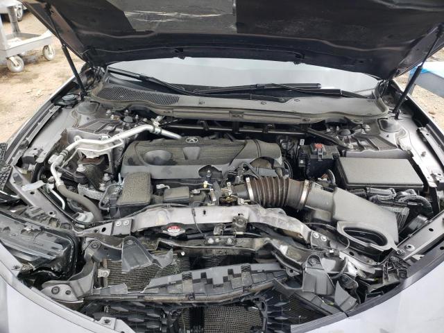 19UUB5F5XMA014081 - 2021 ACURA TLX TECH A GRAY photo 11