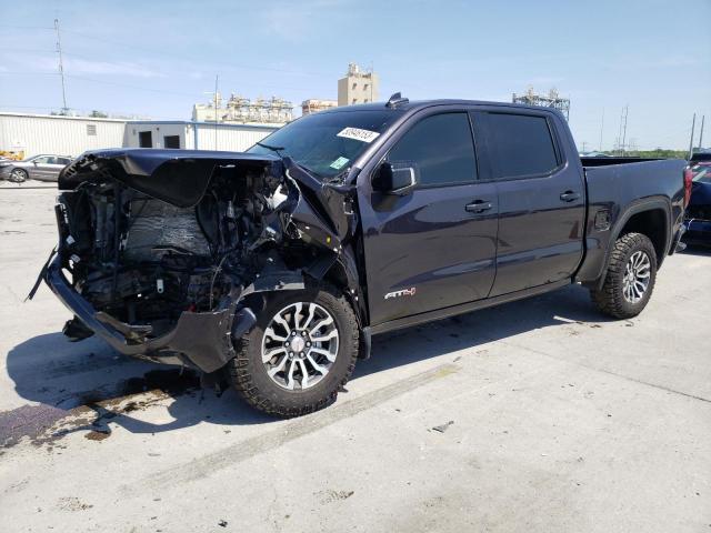 3GTPUEEL9NG557897 - 2022 GMC SIERRA K1500 AT4 BLUE photo 1